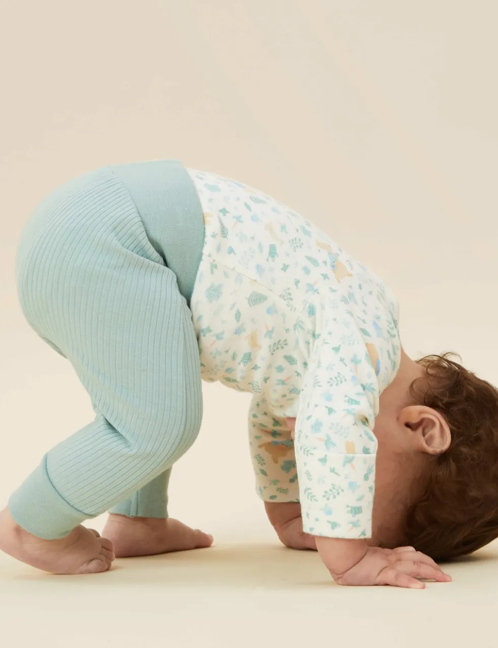 Cotton Blend Peter Rabbit™ Bodysuit (0-24 Mths)