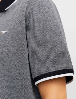 Cotton Blend Polo Shirt
