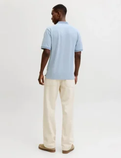 Cotton Blend Polo Shirt