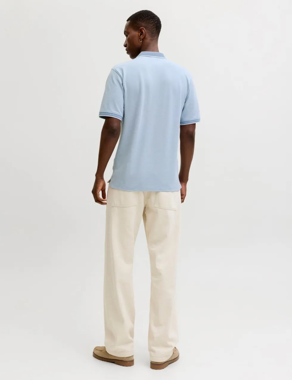 Cotton Blend Polo Shirt