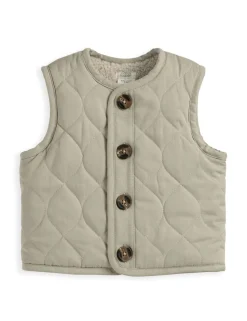 Cotton Blend Quilted Gilet (3-36 Mths)