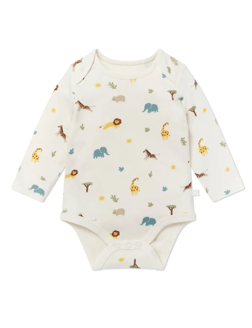 Cotton Blend Safari Bodysuit (0-24 Mths)