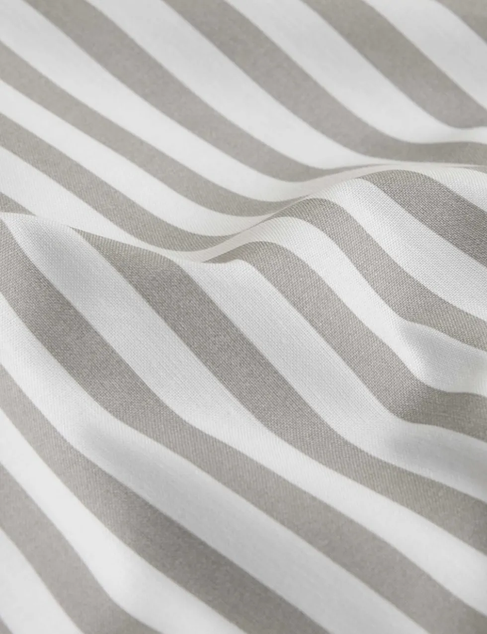 Cotton Blend Simple Stripe Bedding Set