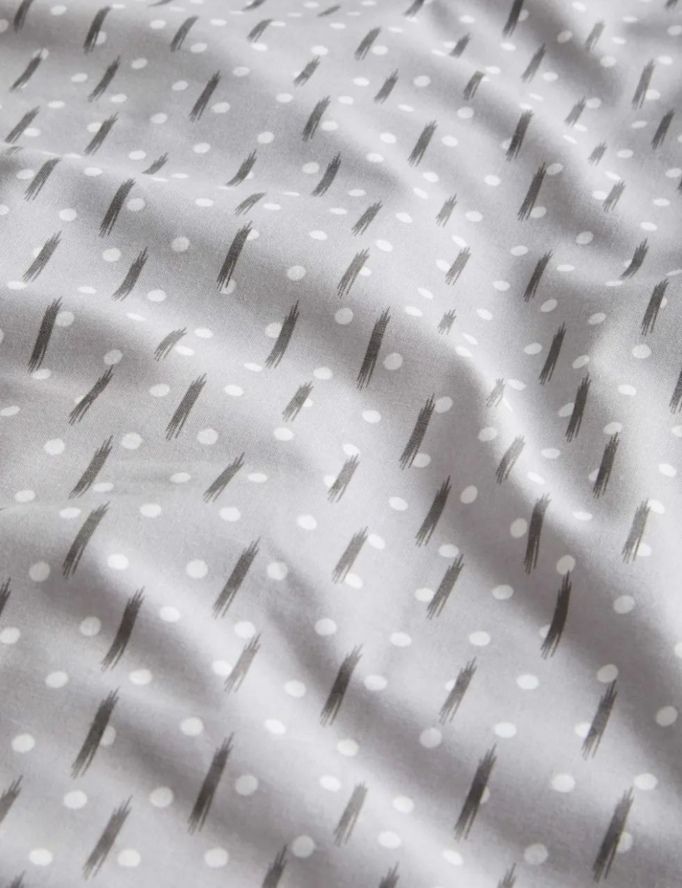 Cotton Blend Spotty Bedding Set