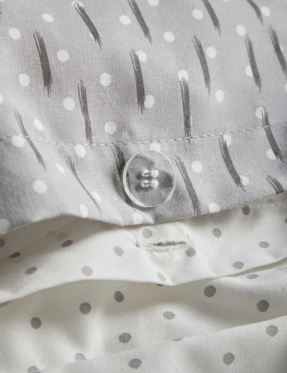 Cotton Blend Spotty Bedding Set