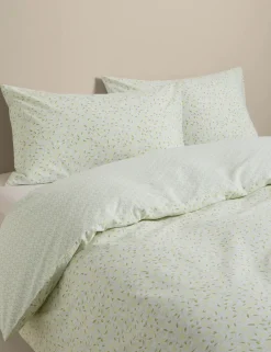 Cotton Blend Sprig Bedding Set