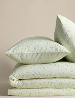 Cotton Blend Sprig Bedding Set