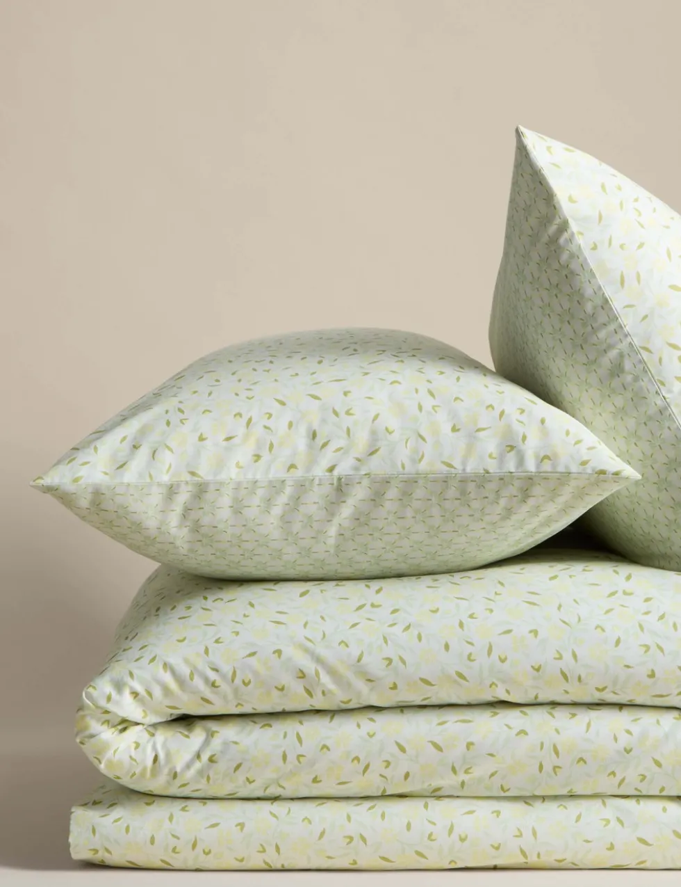 Cotton Blend Sprig Bedding Set