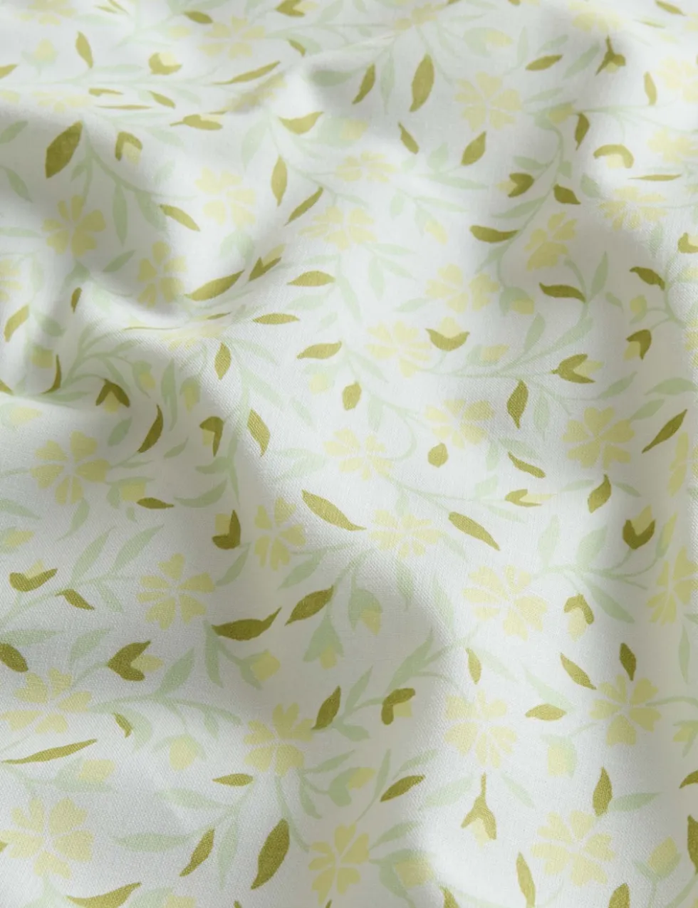 Cotton Blend Sprig Bedding Set