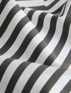 Cotton Blend Striped Bedding Set