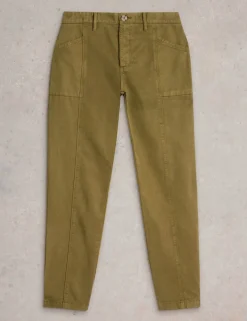 Cotton Blend Trousers