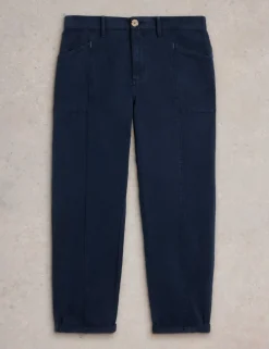 Cotton Blend Trousers