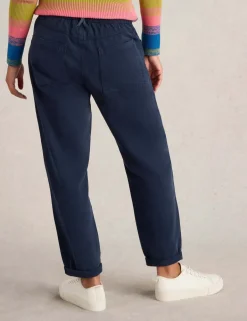 Cotton Blend Trousers
