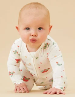 Cotton Blend Very Hungry Caterpillar™ Sleepsuit (0-24 Mths)