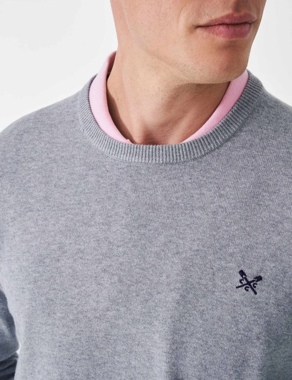 Cotton Crew Neck Jumper