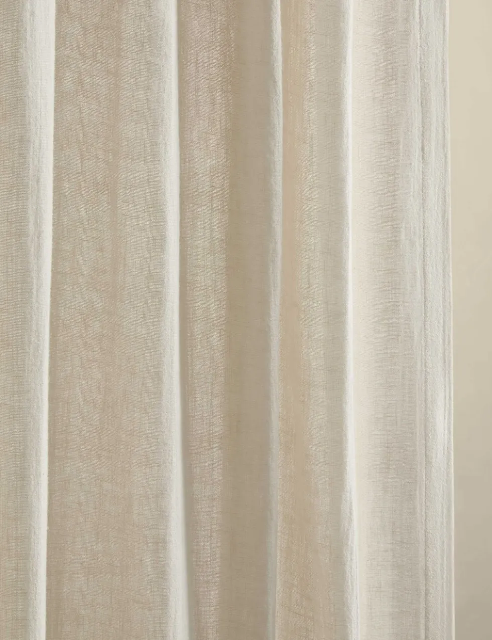 Cotton Linen Blend Sheer Multiway Curtains