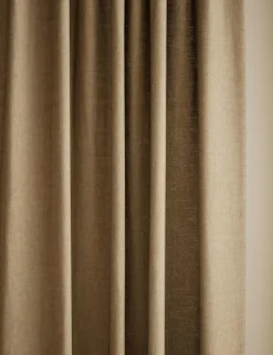Cotton Linen Blend Sheer Multiway Curtains