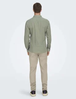 Cotton Linen Blend Shirt