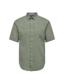 Cotton Linen Blend Shirt