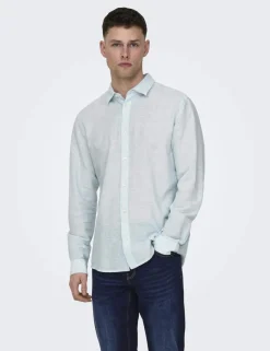 Cotton Linen Blend Shirt