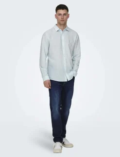 Cotton Linen Blend Shirt