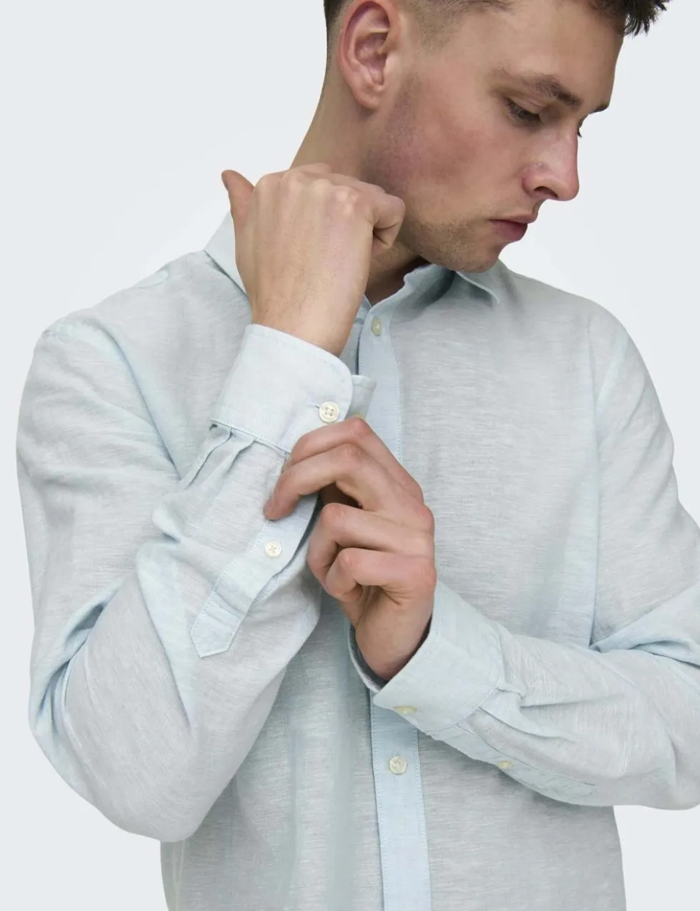 Cotton Linen Blend Shirt