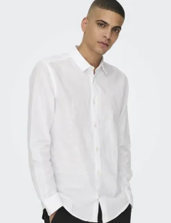 Cotton Linen Blend Shirt