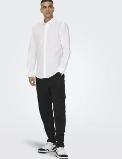 Cotton Linen Blend Shirt
