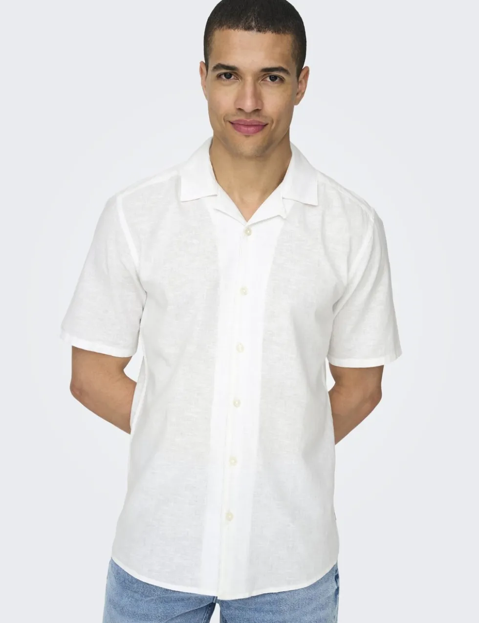 Cotton Linen Blend Shirt