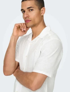 Cotton Linen Blend Shirt