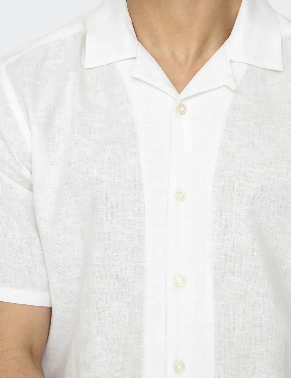 Cotton Linen Blend Shirt