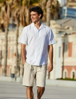 Cotton Linen Blend Shirt