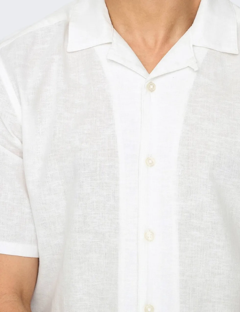 Cotton Linen Blend Shirt