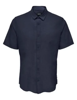 Cotton Linen Blend Shirt