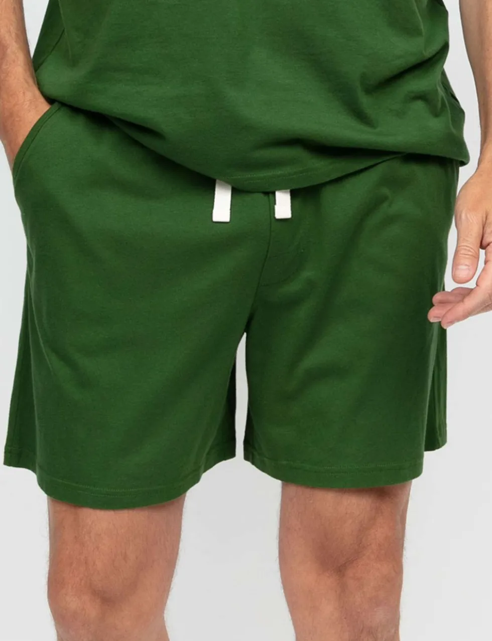 Cotton Modal Blend Knitted Pyjama Shorts