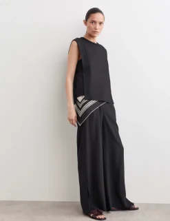 Cotton Modal Blend Ribbed Tank Top