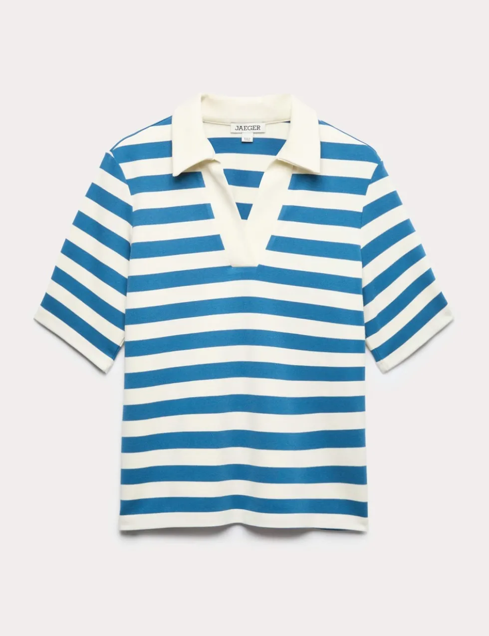 Cotton Modal Blend Striped T-Shirt