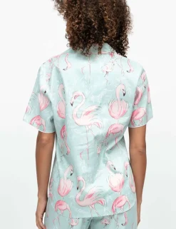 Cotton Modal Flamingo Pyjama Top