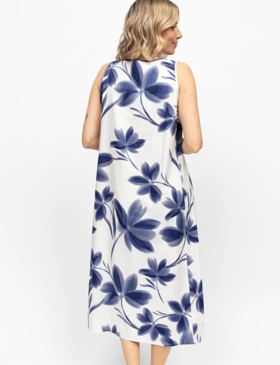 Cotton Modal Floral Print Nightdress