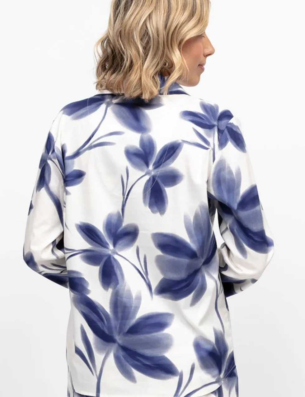 Cotton Modal Floral Pyjama Top