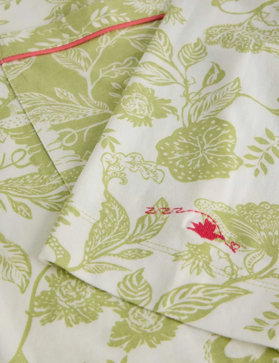 Cotton Modal Floral Pyjama Top
