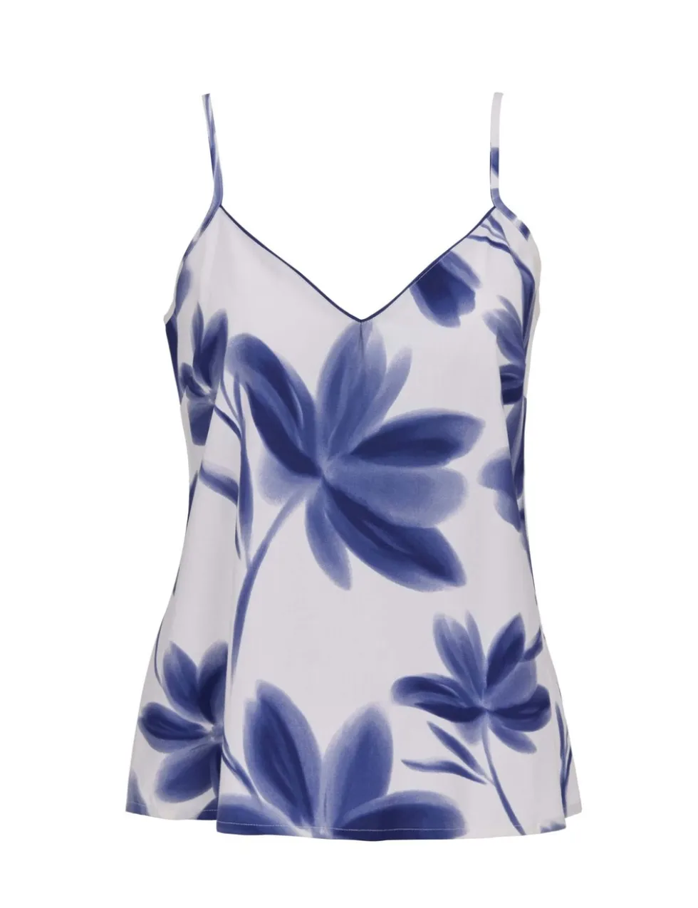 Cotton Modal Floral V-Neck Cami Top