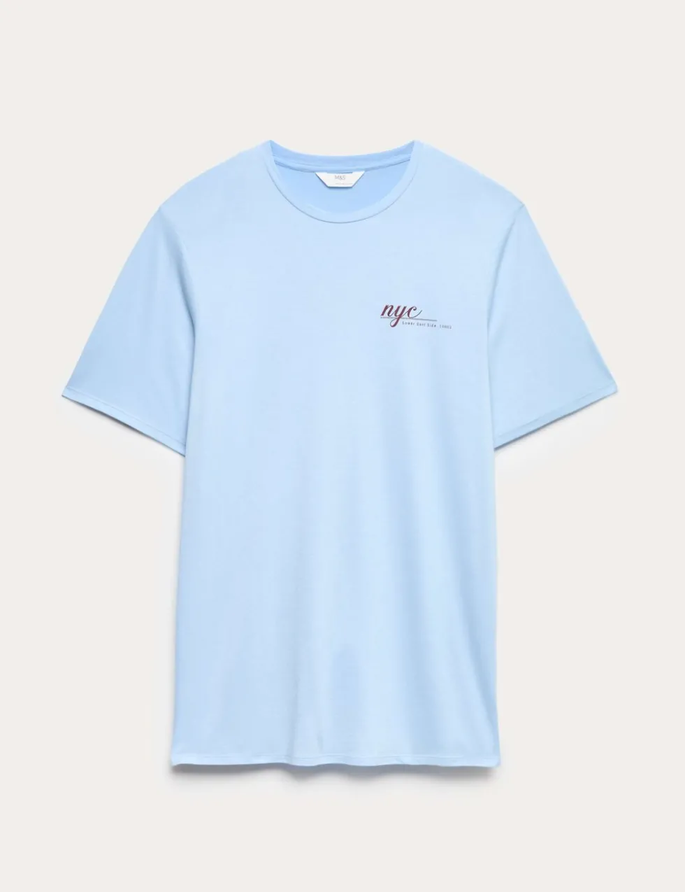 Cotton Modal Fruit Graphic Oversized T-Shirt