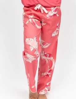 Cotton Modal Koi Fish Print Pyjama Bottoms