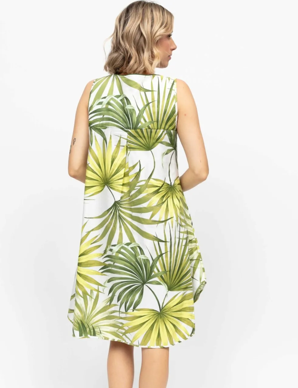 Cotton Modal Palm Print Nightdress