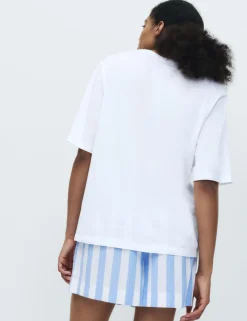 Cotton Modal Print Pyjama Top