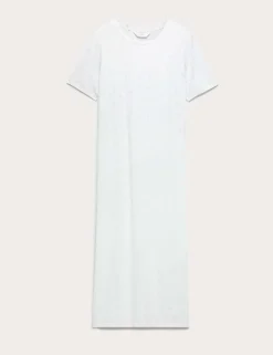 Cotton Modal Printed Long Nightdress