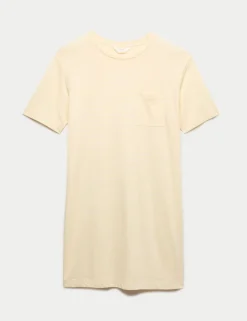 Cotton Modal Printed Minishirt