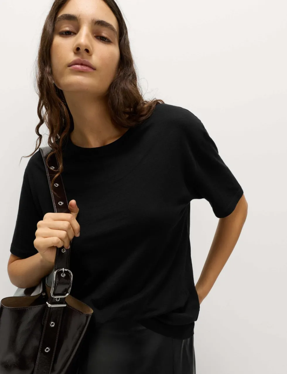 Cotton Modal Relaxed T-Shirt