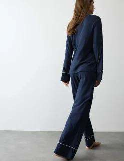Cotton Modal Revere Pyjama Set